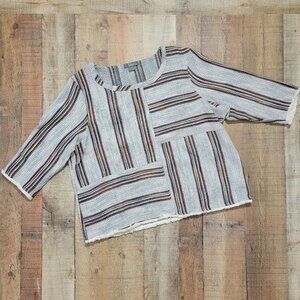 Natural Reflections Women's Surfer Baja Beach Pullover Sweater Size 1X